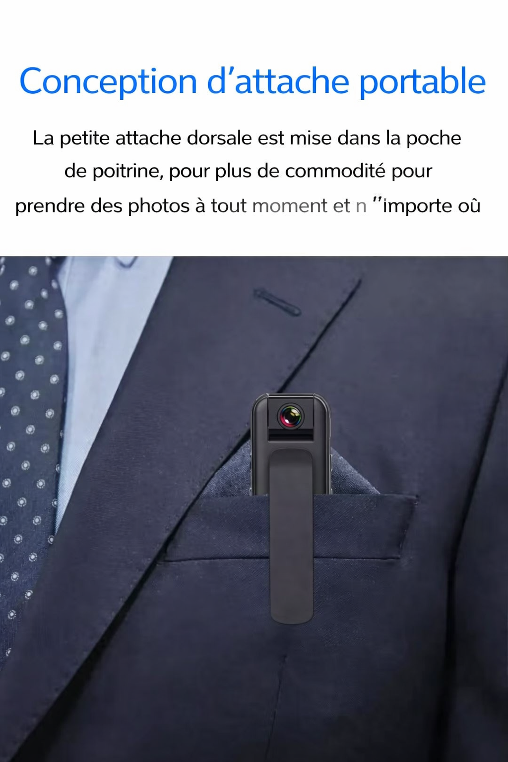 Mini Caméra WiFi HD 1080P – Vision Nocturne & Détection de Mouvement